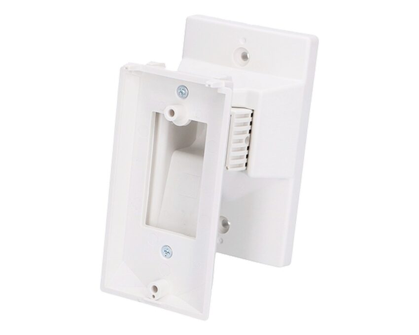 Suport de perete pentru detectoare cu PIR Optex, compatibil cu LX-402/802N si CX-702/702RS, ajustare 90/20 grade, CA-1W