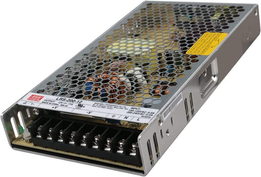Sursa de alimentare in comutatie, 12V, 17A, Mean Well, LRS-200-12 1 Sursa de alimentare in comutatie, 12V, 17A, Mean Well, LRS-200-12