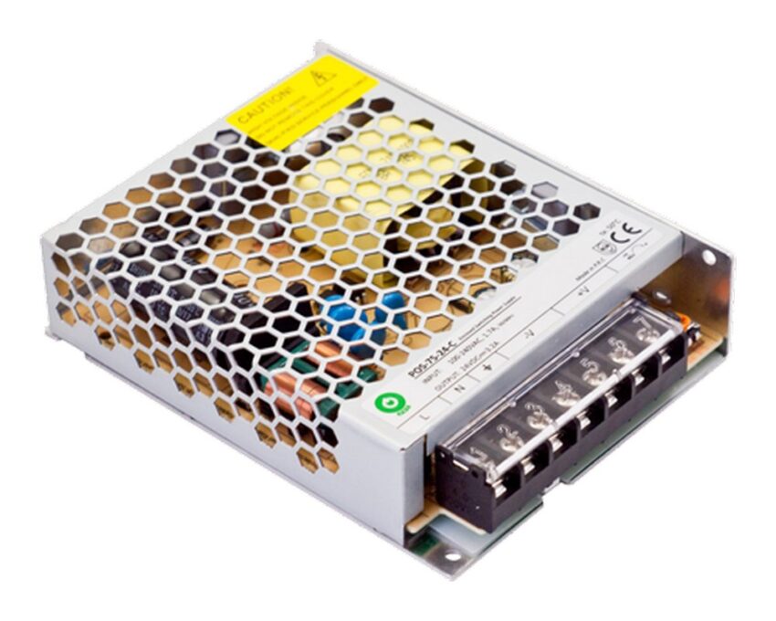 Sursa de alimentare in comutatie, 3.2 A, 24 V, eficienta 85%, POS Power, POS-75-24-C2 1 Sursa de alimentare in comutatie, 3.2 A, 24 V, eficienta 85%, POS Power, POS-75-24-C2