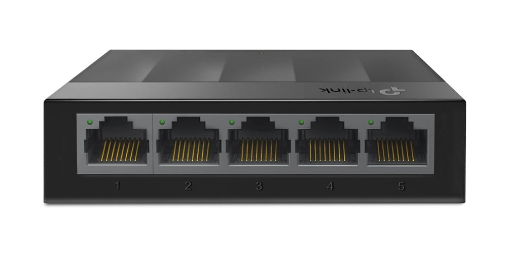 Switch 5 porturi Gigabit 10/100/1000Mbps Tp-Link LS1005G, 3.7W, Plug and Play