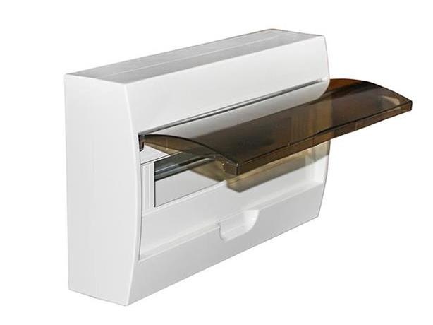 Tablou electric de tip cofret Freder, 18 module, Sina DIN, 2 bare de nul, IP40, Montaj aparent, 32-300/18 1 Tablou electric de tip cofret Freder, 18 module, Sina DIN, 2 bare de nul, IP40, Montaj aparent, 32-300/18