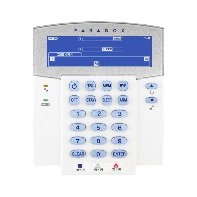 Tastatura sistem de alarma Paradox K35