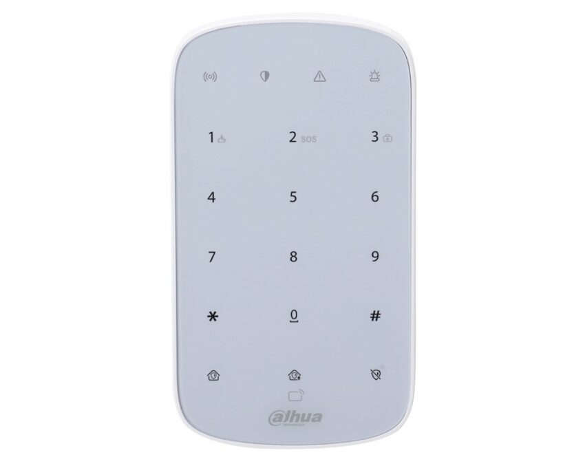 Tastatura wireless, cititor card mifare 13.56 Mhz, taste iluminate, Dahua, ARK30T-W2(868)