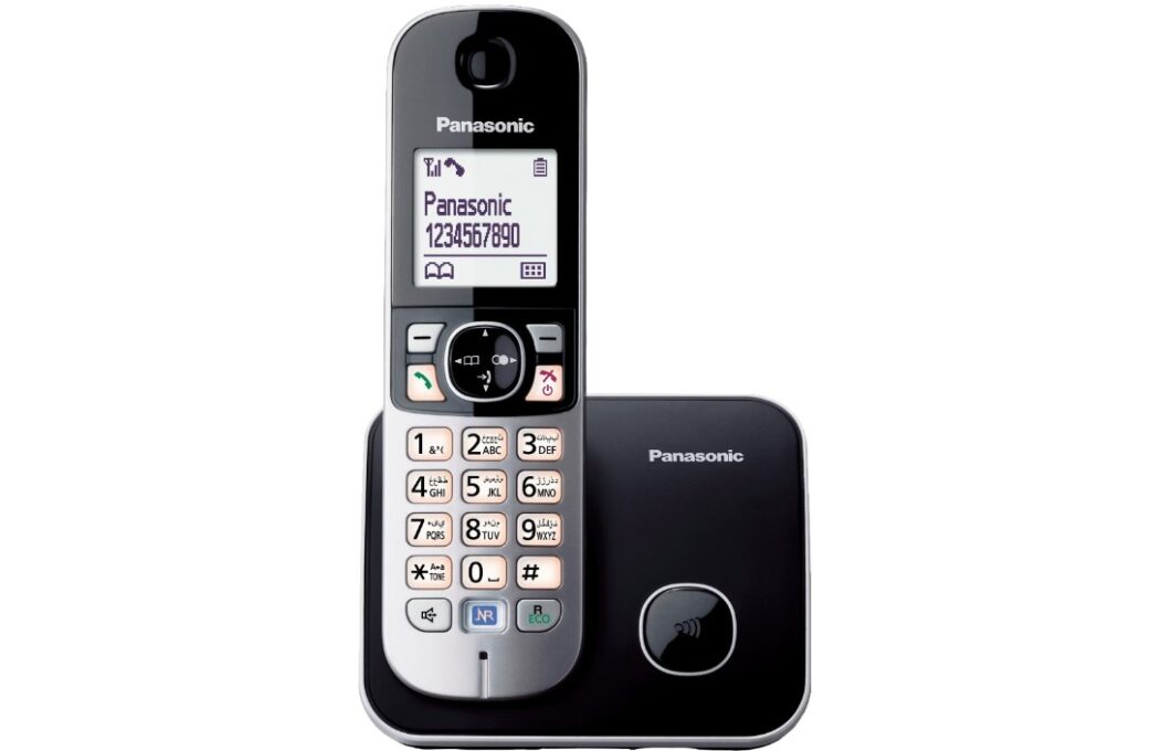 Telefon digital Panasonic DECT, 120 canale, 1.9GHz, negru, KXTG6811FXB 1 Telefon digital Panasonic DECT, 120 canale, 1.9GHz, negru, KXTG6811FXB