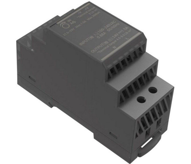 Transformator Ezviz EZ-HDR-30-24, pentru videointerfoane, 24VDC, 1.5A, 36W