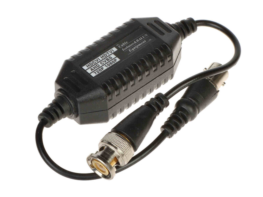Izolator de bucla TS-2MF-COX-BNC, 1 BNC mama- 1 BNC tata, pentru AHD, HD-CVI, HD-TVI, CVBS, pasiv 1 Izolator de bucla TS-2MF-COX-BNC, 1 BNC mama- 1 BNC tata, pentru AHD, HD-CVI, HD-TVI, CVBS, pasiv