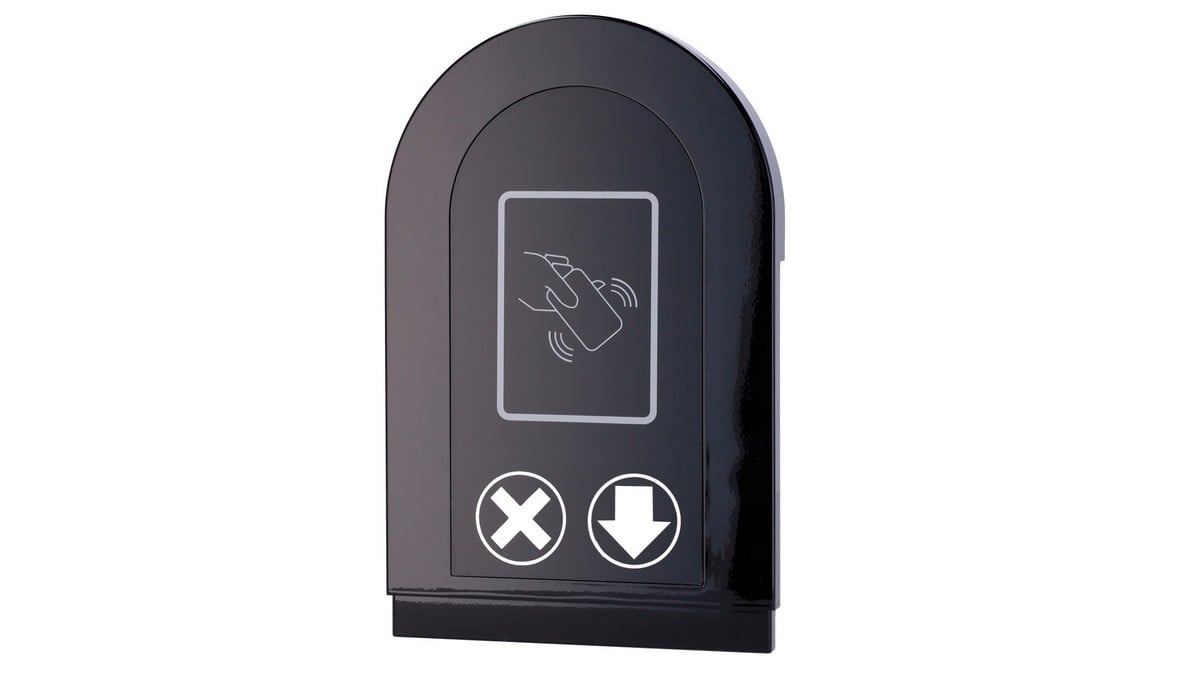 Capac pentru cititor de carduri, TS-SG801-CARD COVER 1 Capac pentru cititor de carduri, TS-SG801-CARD COVER