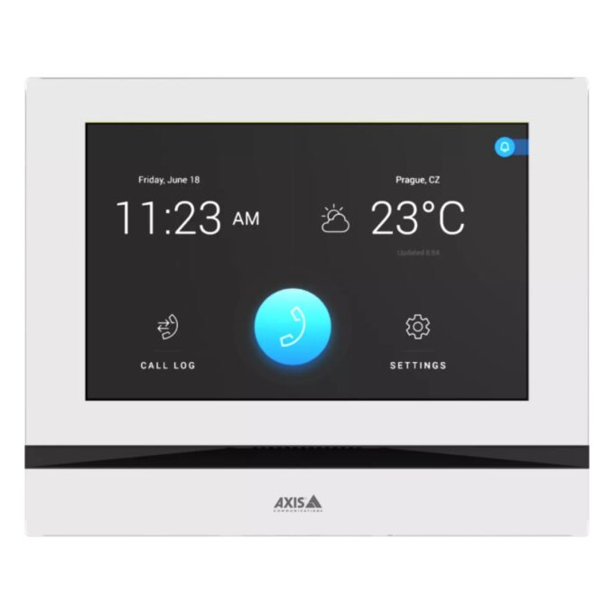 Videointerfon AXIS I5304 (03238-001), ecran tactil 7", video, audio bidirectional, PoE, pentru birouri si spatii comerciale