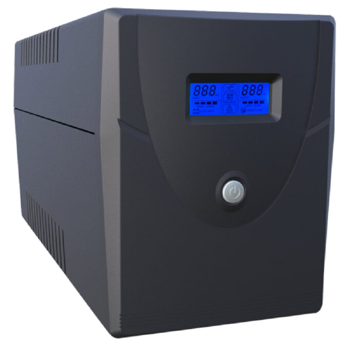 UPS 1500 VA, 900W, 2 baterii 12v 9Ah incluse, alimentare si iesire 230VAC, protectii scurtcircuit, Safer UPS_1500VA