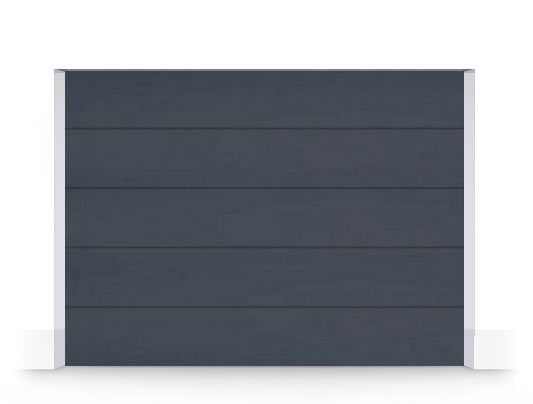 Usa de garaj sectionala ANTRACIT RAL 7016+ 2220 X 2500 Usa2000