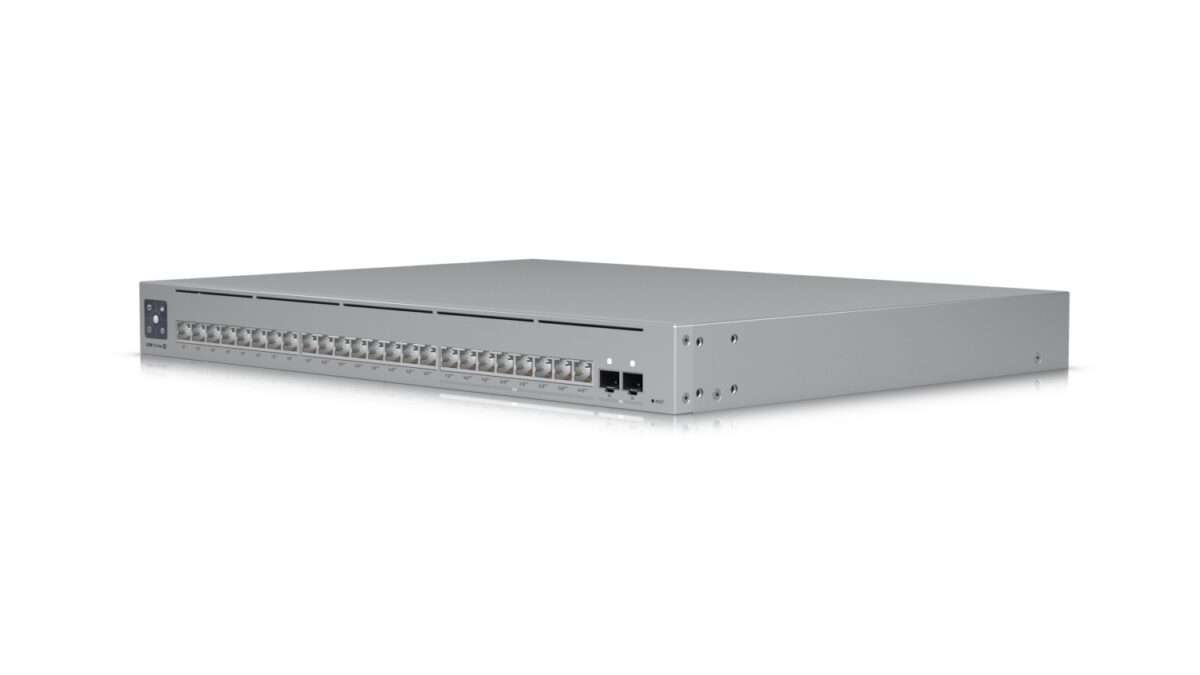 Switch Ubiquiti UniFi, 24 porturi Gigabit, 2x10G SFP+, 400W PoE, Layer 3, ecran 1.3 inch, montabil rack 1U, USW-PRO-MAX-24-POE 1 Switch Ubiquiti UniFi, 24 porturi Gigabit, 2x10G SFP+, 400W PoE, Layer 3, ecran 1.3 inch, montabil rack 1U, USW-PRO-MAX-24-POE