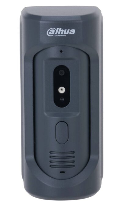 Videointerfon IP de exterior Dahua VTO2101E-P-S2, 2 MP, 2.8 mm, IR, difuzor incorporat, PoE, IP65, IK10, montaj aparent