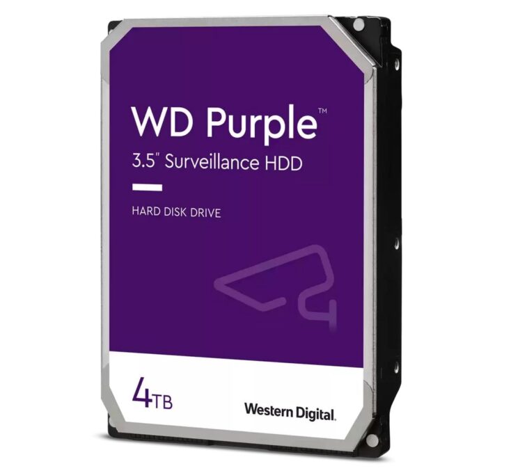 Hard Disk 4 Tera (HDD) SATA, Western Digital Purple 3.5 Surveillance, pentru supraveghere video, WD43PURZ 1 Hard Disk 4 Tera (HDD) SATA, Western Digital Purple 3.5 Surveillance, pentru supraveghere video, WD43PURZ