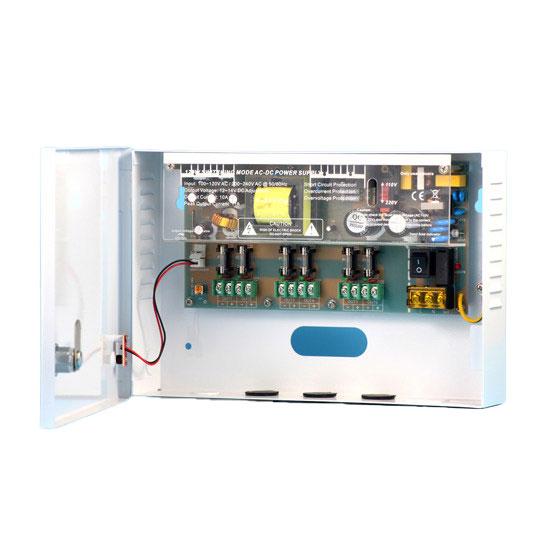 Sursa alimentare 12V-10A, cu 6 iesiri protejate, ZTS1210-06F 1 Sursa alimentare 12V-10A, cu 6 iesiri protejate, ZTS1210-06F