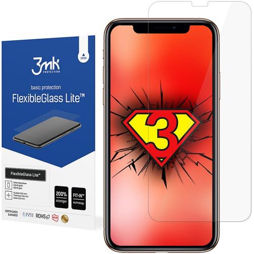 Folie Protectie 3MK FlexibleGlass Lite pentru Apple iPhone 11, Sticla Flexibila, 0.16mm (Transparent) 1 Folie Protectie 3MK FlexibleGlass Lite pentru Apple iPhone 11, Sticla Flexibila, 0.16mm (Transparent)