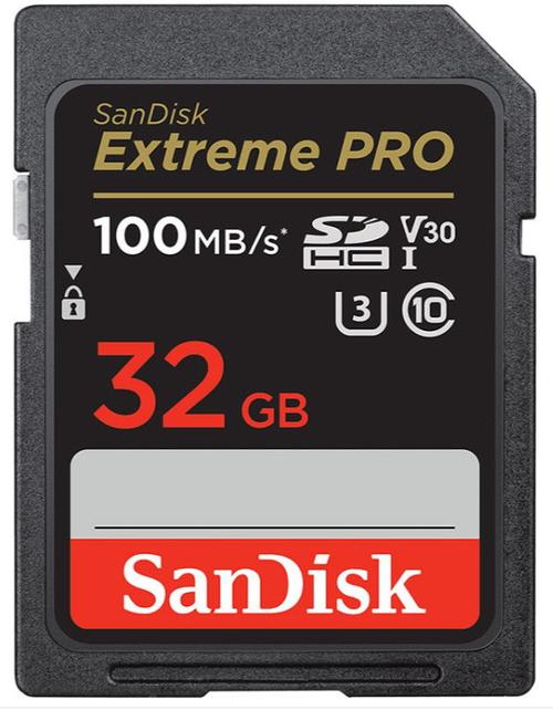 Card de memorie SanDisk Extreme Pro SDHC, 32GB, UHS-I U3, Clasa 10, V30 1 Card de memorie SanDisk Extreme Pro SDHC, 32GB, UHS-I U3, Clasa 10, V30