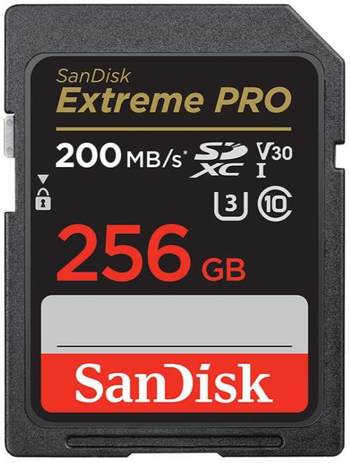 Card de memorie SanDisk Extreme Pro SDXC, 256GB, UHS-I U3, Clasa 10, V30 1 Card de memorie SanDisk Extreme Pro SDXC, 256GB, UHS-I U3, Clasa 10, V30