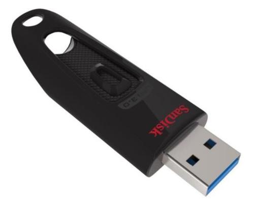 Stick USB SanDisk Cruzer Ultra, 128GB, USB 3.0, Negru 1 Stick USB SanDisk Cruzer Ultra, 128GB, USB 3.0, Negru