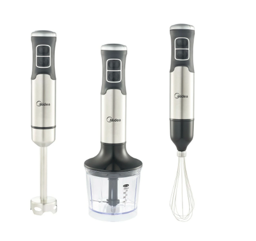 Mixer vertical MIDEA BH1001W, 1000W, functie turbo, cutite otel inoxidabil (Argintiu) 1 Mixer vertical MIDEA BH1001W, 1000W, functie turbo, cutite otel inoxidabil (Argintiu)