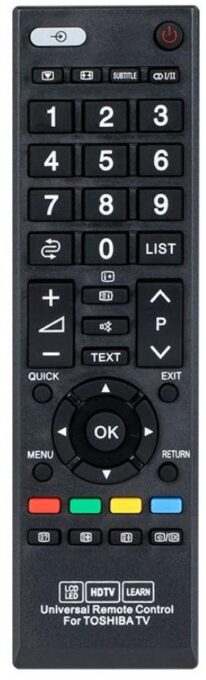 Telecomanda universala OEM PIL1035 pentru televizoare LED TV marca Toshiba