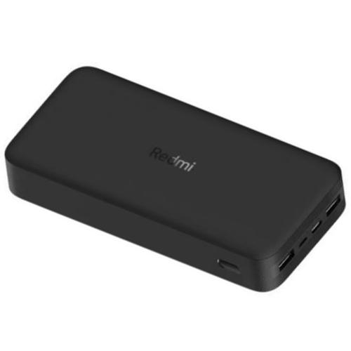 Acumulator extern Xiaomi Redmi Power Bank, 20000mAh, Fast Charge 18W, 2 x USB, 1 x USB Type-C (Negru) 1 Acumulator extern Xiaomi Redmi Power Bank, 20000mAh, Fast Charge 18W, 2 x USB, 1 x USB Type-C (Negru)