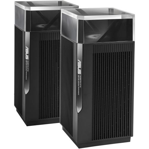 Sistem Wi-Fi Mesh ASUS ZenWiFi Pro ET12(2-PK), AXE11000, Wi-Fi 6 (Negru) 1 Sistem Wi-Fi Mesh ASUS ZenWiFi Pro ET12(2-PK), AXE11000, Wi-Fi 6 (Negru)