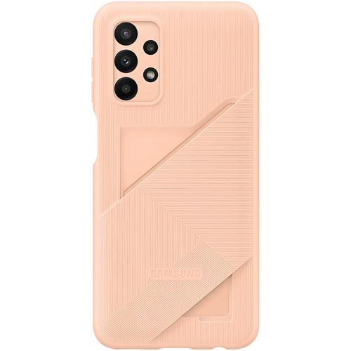 Husa de protectie Samsung Card Slot Cover pentru Samsung Galaxy A23 5G, Portocaliu 1 Husa de protectie Samsung Card Slot Cover pentru Samsung Galaxy A23 5G, Portocaliu