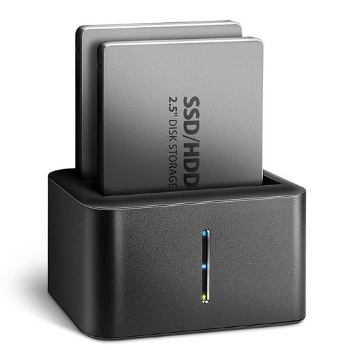 Docking Station AXAGON ADSA-D25, USB3.2, SATA 6G, DUAL HDD (Negru) 1 Docking Station AXAGON ADSA-D25, USB3.2, SATA 6G, DUAL HDD (Negru)