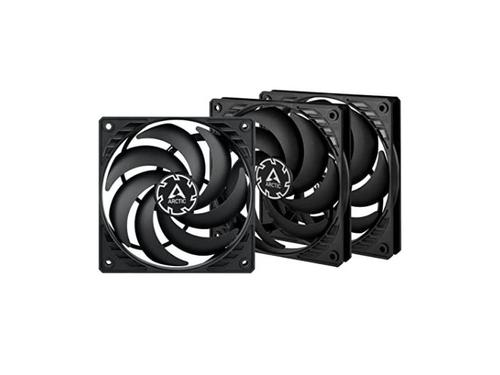 Set 3 ventilatoare Arctic P12 SLIM PWM PST, 120 mm, 2100 rpm (Negru) 1 Set 3 ventilatoare Arctic P12 SLIM PWM PST, 120 mm, 2100 rpm (Negru)