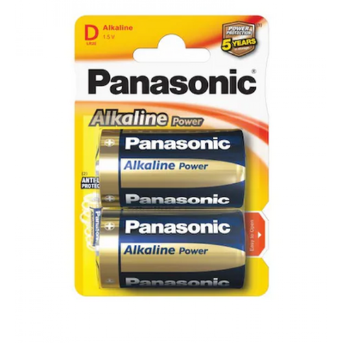 Baterii Panasonic LR20APB/2BP, 1,5V 1 Baterii Panasonic LR20APB/2BP, 1,5V