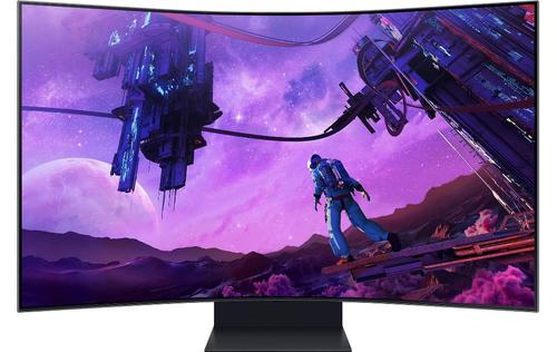 Monitor Gaming VA Mini-LED, Samsung 55inch Odyssey Ark, Ultra HD (3840 x 2160), HDMI, DisplayPort, Wireless, AMD FreeSync Premium Pro, Ecran Curbat, Pivot, Boxe, 165 Hz, 1 ms (Negru) 1 Monitor Gaming VA Mini-LED, Samsung 55inch Odyssey Ark, Ultra HD (3840 x 2160), HDMI, DisplayPort, Wireless, AMD FreeSync Premium Pro, Ecran Curbat, Pivot, Boxe, 165 Hz, 1 ms (Negru)