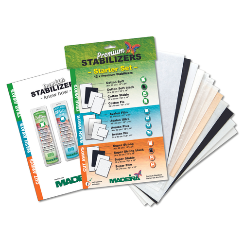 Starter set insertie broderie Madeira 9449 1 Starter set insertie broderie Madeira 9449