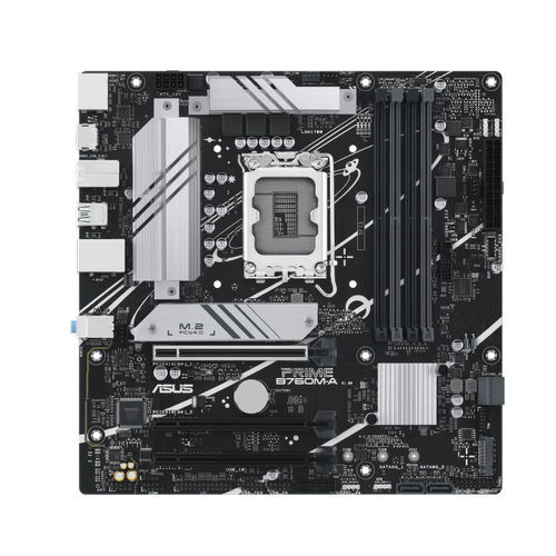 Placa de baza ASUS PRIME B760M-A CSM, DDR5, Intel B760, LGA 1700, mATX