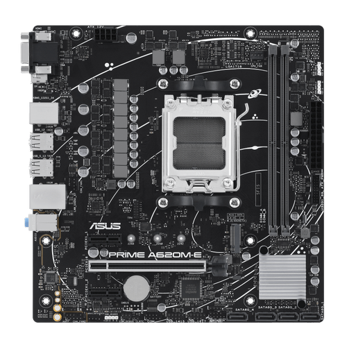 Placa de baza ASUS PRIME A620M-E-CSM, AM5, mATX, DDR5, AMD A620