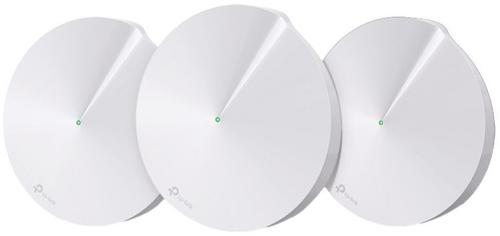 Sistem Wireless Mesh TP-LINK Deco M5, Gigabit, Dual Band, 1300 Mbps, Pack of 3, 4 Antene interne (Alb) 1 Sistem Wireless Mesh TP-LINK Deco M5, Gigabit, Dual Band, 1300 Mbps, Pack of 3, 4 Antene interne (Alb)