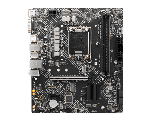 Placa de baza MSI PRO H610M-G DDR5, Intel H610, LGA 1700, mATX