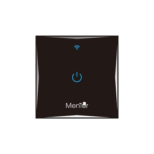 Intrerupator inteligent wireless Mentor WiFi 10A 600W, cu touch 1 Intrerupator inteligent wireless Mentor WiFi 10A 600W, cu touch