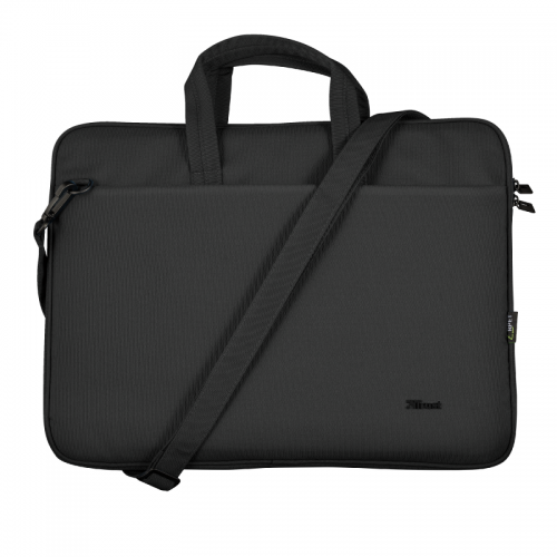 Geanta laptop Trust Bologna Eco, 16 inch(40cm), greutate 430 grame, Negru 1 Geanta laptop Trust Bologna Eco, 16 inch(40cm), greutate 430 grame, Negru