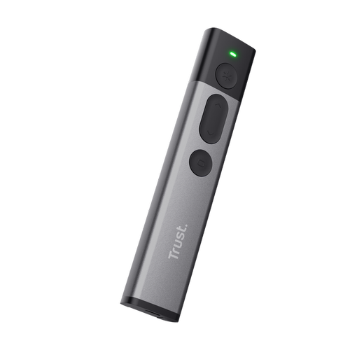 Presenter Wireless Trust Kazun, USB, conexiune wireless 30 metri (Gri) 1 Presenter Wireless Trust Kazun, USB, conexiune wireless 30 metri (Gri)