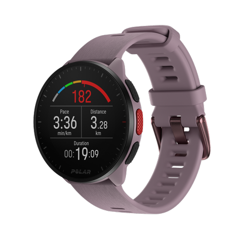 Ceas smartwatch Polar Pacer Purple Dusk