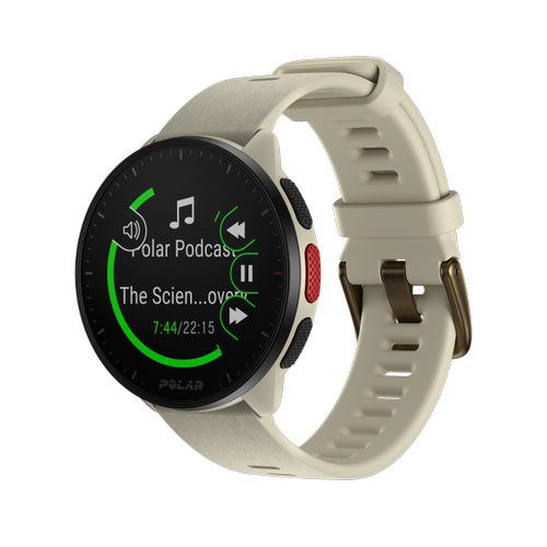 Ceas smartwatch Polar Pacer Cloud White