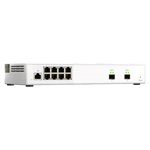 Switch QNAP QSW-M2108-2S, 8x RJ45, 2x SFP+ 1 Switch QNAP QSW-M2108-2S, 8x RJ45, 2x SFP+