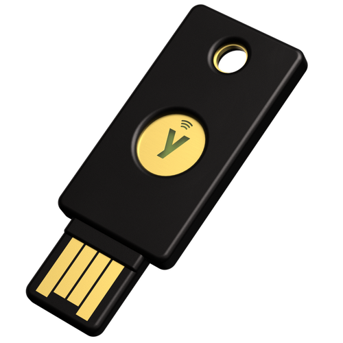 Dispozitiv criptografic securizat tip token, Yubico Security Key NFC, USB-A 1 Dispozitiv criptografic securizat tip token, Yubico Security Key NFC, USB-A