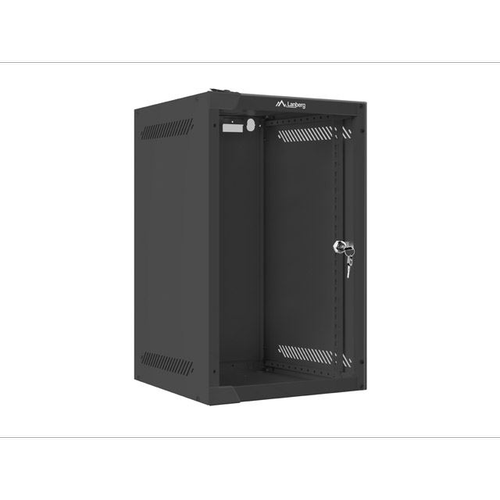 Dulap de perete Lanberg 9U, 10inch, 280x310mm, WF10-2309-10B, max 20 kg (Negru) 1 Dulap de perete Lanberg 9U, 10inch, 280x310mm, WF10-2309-10B, max 20 kg (Negru)
