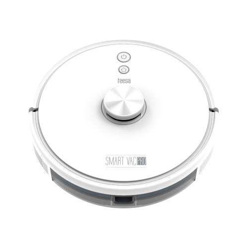 Robot aspirator TEESA Smart Vac Pro TSA5045, 48 W, Wi-Fi, putere aspirare 3000 Pa, HEPA 11, suprafata curatare 100 mp, acumulator 14.4 V, 2600 mAh