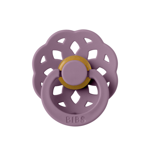 Suzeta Boheme Latex BIBS Mauve, tetina rotunda, 6 luni + 1 Suzeta Boheme Latex BIBS Mauve, tetina rotunda, 6 luni +