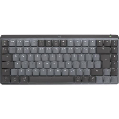 Tastatura Wireless Logitech MX Mechanical Mini for Mac, Bluetooth Illuminated Performance, US INT (Negru)