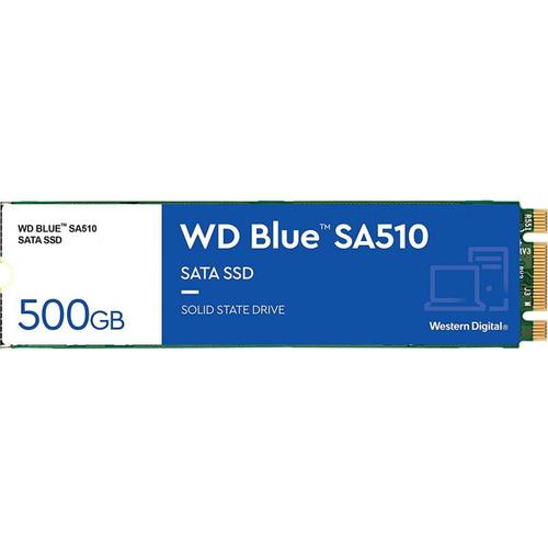 SSD Western Digital Blue SA510 500GB SATA-III M.2 2280 1 SSD Western Digital Blue SA510 500GB SATA-III M.2 2280