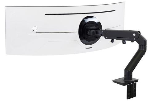 Suport monitor pentru birou Ergotron HX 45-647-224, Rotire 180, 19.1kg (Negru)