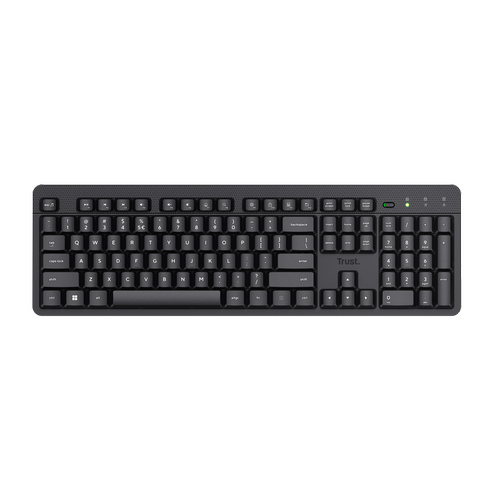 Tastatura Wireless TRUST Ody II 25011, USB (Negru)